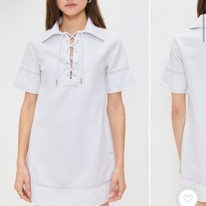 ALIGNE Iggy Denim Mini Dress NWT Size 2